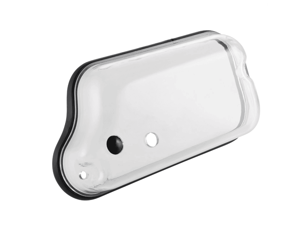 Coperchio scatola filtro TRASPARENTE Vespa PX-PE-VNB-VBB-GL-SUPER-TS-SPRINT-GT-GTR-SPRINT VELOCE-RALLY