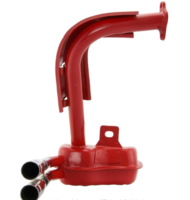 Marmitta cromata vespa 50 n - l -r Special abarth - immagine 4