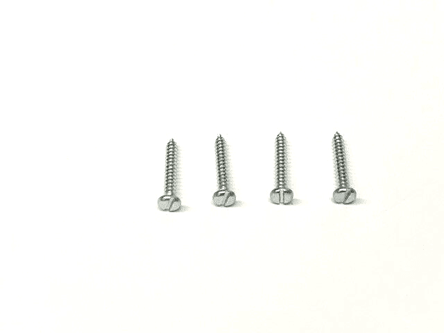 Kit 4 viti a taglio per clacson Vespa 50-V5A1T-90-V9A1T-125-150 ZINCATE