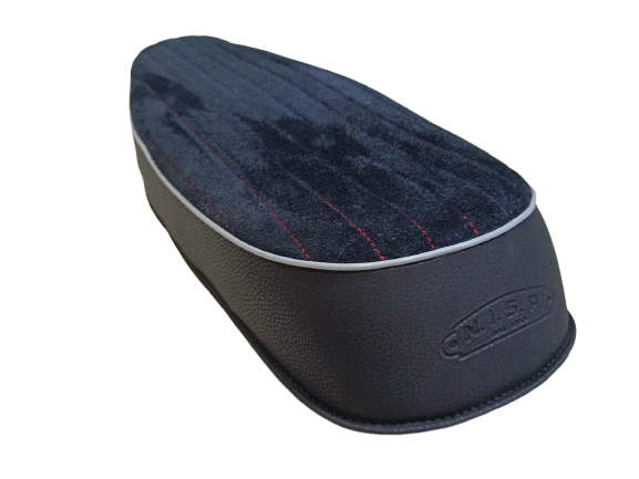 SELLA SPORTIVA WAVE NERA E ROSSA ALCANTARA VESPA SPRINT E PX 125 150 GTR TS VBA NISA